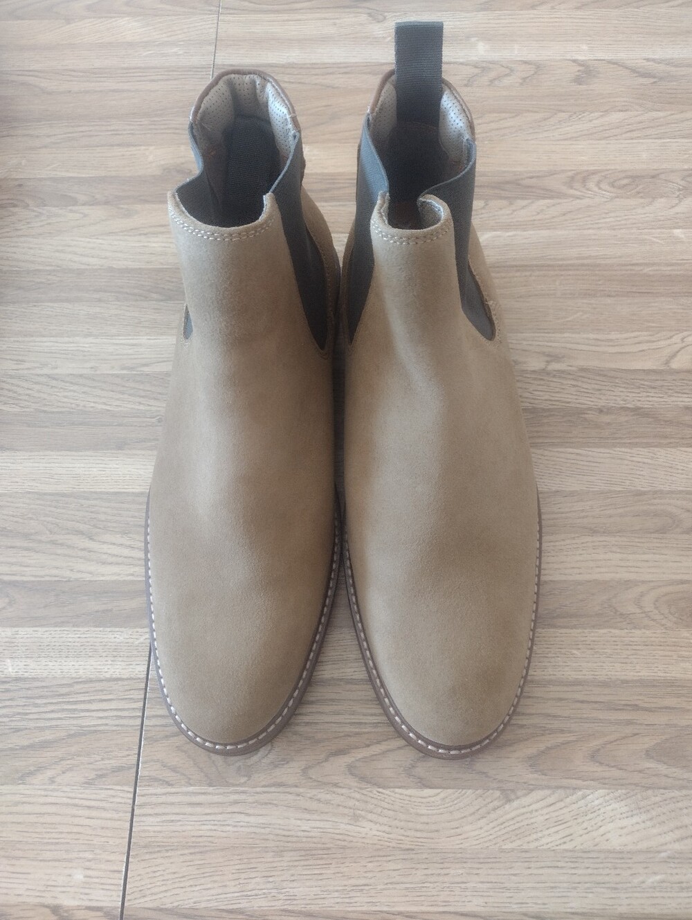 Men's Johnston & Murphy Size 8  XC Durham Waterproof Suede Chelsea Boots - Picture 4 of 10